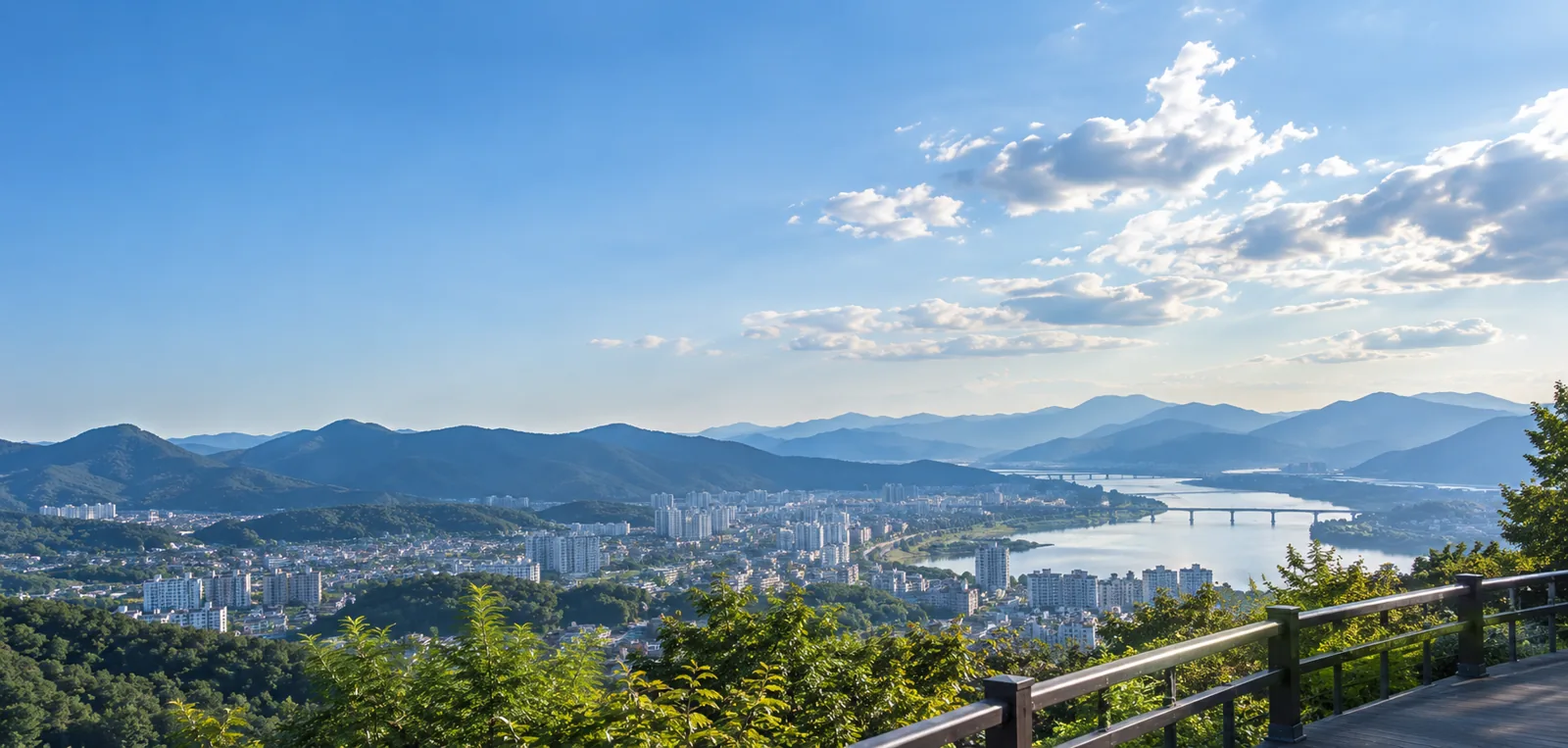 날씨 내용을 설명하는 AI 생성 예시 이미지